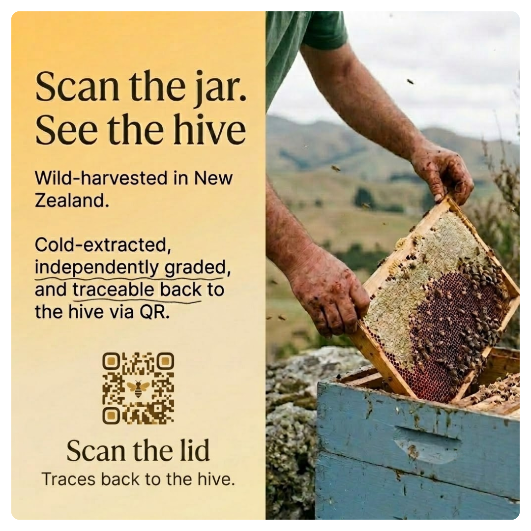 Raw Mānuka Honey — MGO 829+